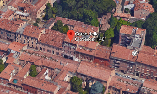 Mappa studio legale di Ferrara